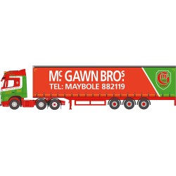 OX76MB007 - 1/76 MERCEDES ACTROS GSC CURTAINSIDE MCGAWN BROS