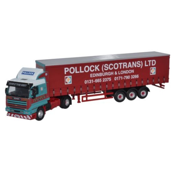 1/76 SCANIA 143 40FT CURTAINSIDE POLLOCK