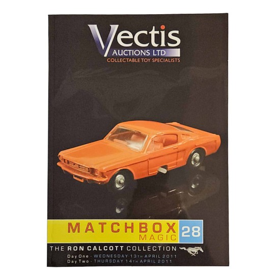 VECTIS AUCTIONS LTD MATCHBOX MAGIC 28 THE RON CALCOTT COLLECTION 2011