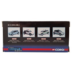 CORGI NINE DOUBLE NINE BMW MINI COOPER MUNICH POLICE GERMANY CC86518