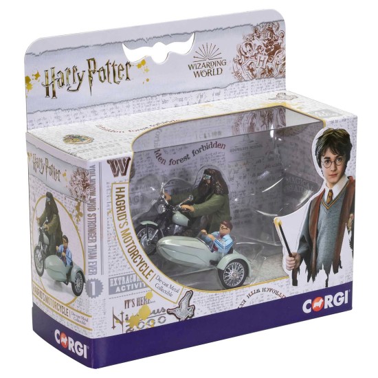 HARRY POTTER HAGRID'S MOTORCYCLE AND SIDECAR