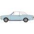 1/43 FORD CORTINA MKII CRAYFORD CONVERTIBLE BLUE MINK ROOF UP