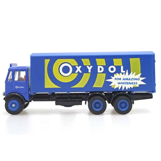 EFE 1/76 AEC MAMMOTH MAJOR 3 AXLE BOXVAN LORRY OXYDOL 10505