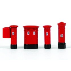 SET OF 4 POST BOXES