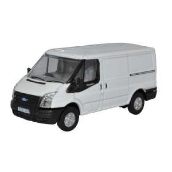 1/76 FROZEN WHITE FORD TRANSIT MKV SWB LOW ROOF 76FT036