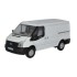 1/76 FROZEN WHITE FORD TRANSIT MKV SWB LOW ROOF 76FT036