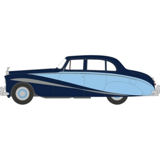 OX43EMP002 - 1/43 ROLLS ROYCE SILVER CLOUD/HOOPER EMPRESS TWO TONE BLUE