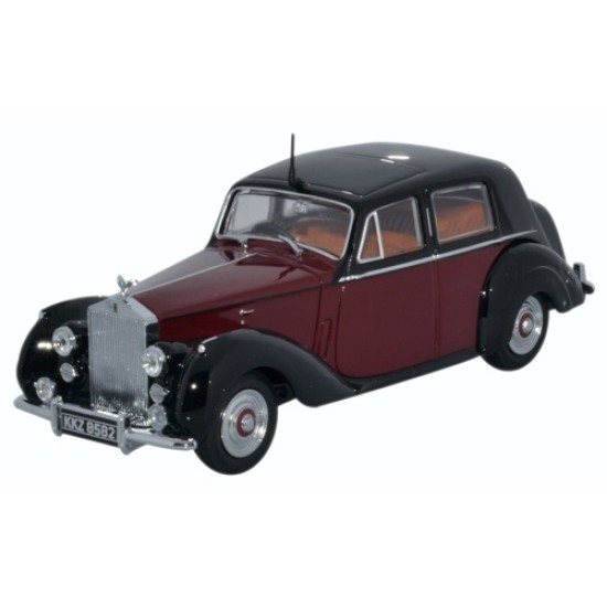 OX43RSD001 - 1/43 ROLLS ROYCE SILVER DAWN/STD STEEL MAROON/BLACK OX43RSD001 - 1/43 ROLLS ROYCE SILVER DAWN/STD STEEL MAROON/BLACK