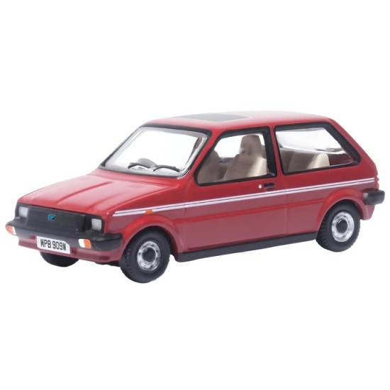 1/76 AUSTIN MINI METRO VERMILLION (PRINCESS DIANA) 76MET001