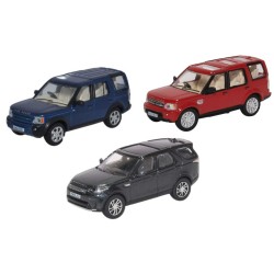 1/76 3 PIECE LAND ROVER DISCOVERY SET 3/4/5