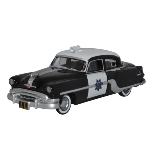 1/87 CALIFORNIA HIGHWAY PATROL PONTIAC CHIEFTAIN 4 DOOR 1954