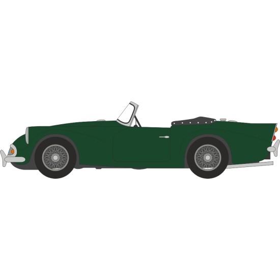 OXDSP004L - 1/43 DAIMLER SP250 OPEN RACING GREEN LTD RUN