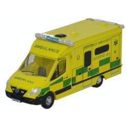 N GAUGE MERCEDES AMBULANCE WALES NMA001