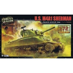 1/72 M4A1 SHERMAN - FRANCE 1944 (PLASTIC KIT)