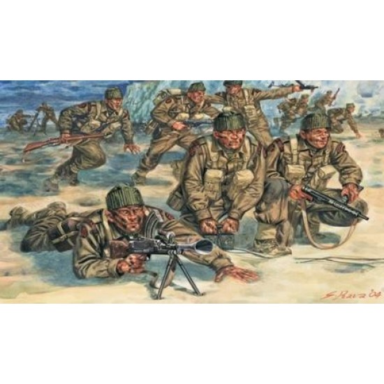 1/72 WORLD WAR II BRITISH COMMANDOS