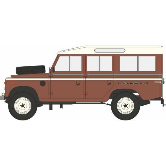 1/76 LAND ROVER STAGE ONE V8 RUSSET BROWN COUNTY