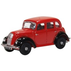 1/76 MORRIS EIGHT E SERIES SALOON RED/BLACK