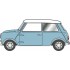 1/76 AUSTIN MINI SPEEDWELL BLUE