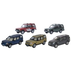 1/76 5 PIECE SET LAND ROVER DISCOVERY 1 2 3 4 5