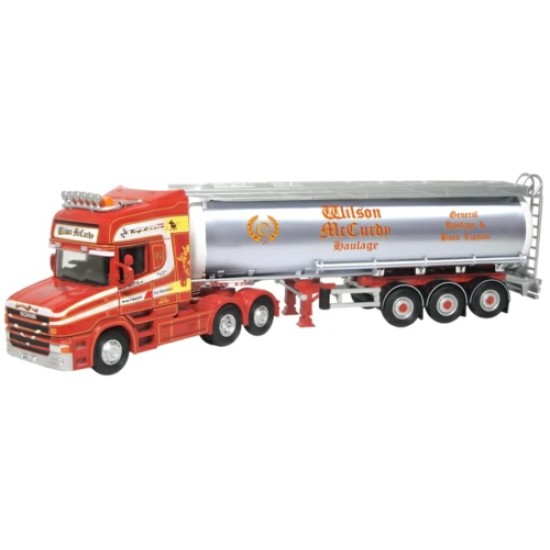 1/76 SCANIA T CAB CYLINDRICAL TANKER WILSON MCCURDY 76TCAB011