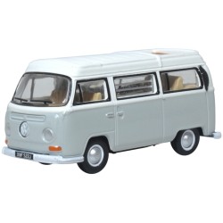 1/76 VW BAY WINDOW CAMPER SILVER GREY/WHITE 76VW032