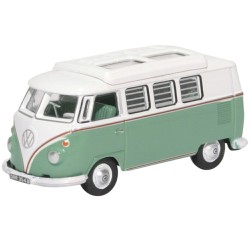 1/76 VW T1 CAMPER TURQUOISE/WHITE 76VWS002