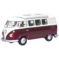 1/76 VW T1 CAMPER TITAN RED/BEIGE GREY 76VWS010