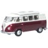 1/76 VW T1 CAMPER TITAN RED/BEIGE GREY 76VWS010