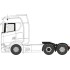 1/76 SCANIA NEW GENERATION (S) CAB WHITE