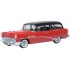 1/87 1954 BUICK CENTURY ESTATE WAGON MATADOR RED/CARLSBAD BLACK 87BCE54004