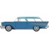 1/87 1957 CHEVROLET NOMAD LARKSPUR BLUE/HARBOR BLUE
