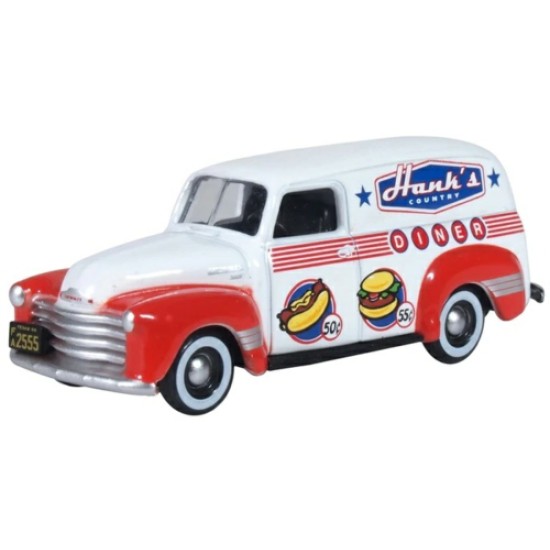 1/87 HANKS COUNTRY DINER CHEVROLET PANEL VAN 1950