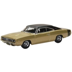 1/87 DODGE CHARGER 1968 GOLD/BLACK