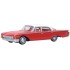 1/87 1960 FORD FAIRLANE SEDAN 500 TOWN MONTE CARLO RED/WHITE 87FF60001