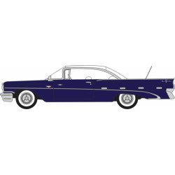 1/87 1959 PONTIAC BONNEVILLE COUPE CONCORDE BLUE METALLIC/WHITE
