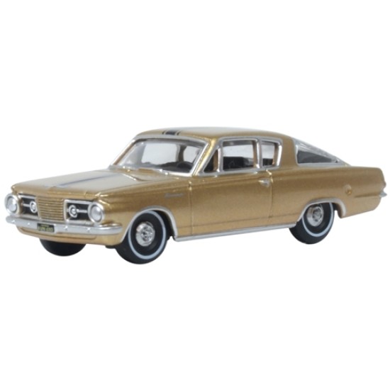 1/87 1965 PLYMOUTH BARRACUDA GOLD 87PB65001