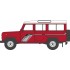 N GAUGE LAND ROVER DEFENDER LWB MASAI RED