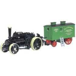 N GAUGE 15222 FOWLER BB1 PLOUGHING ENGINE BRISTOL ROVER AND LIVING WAGON